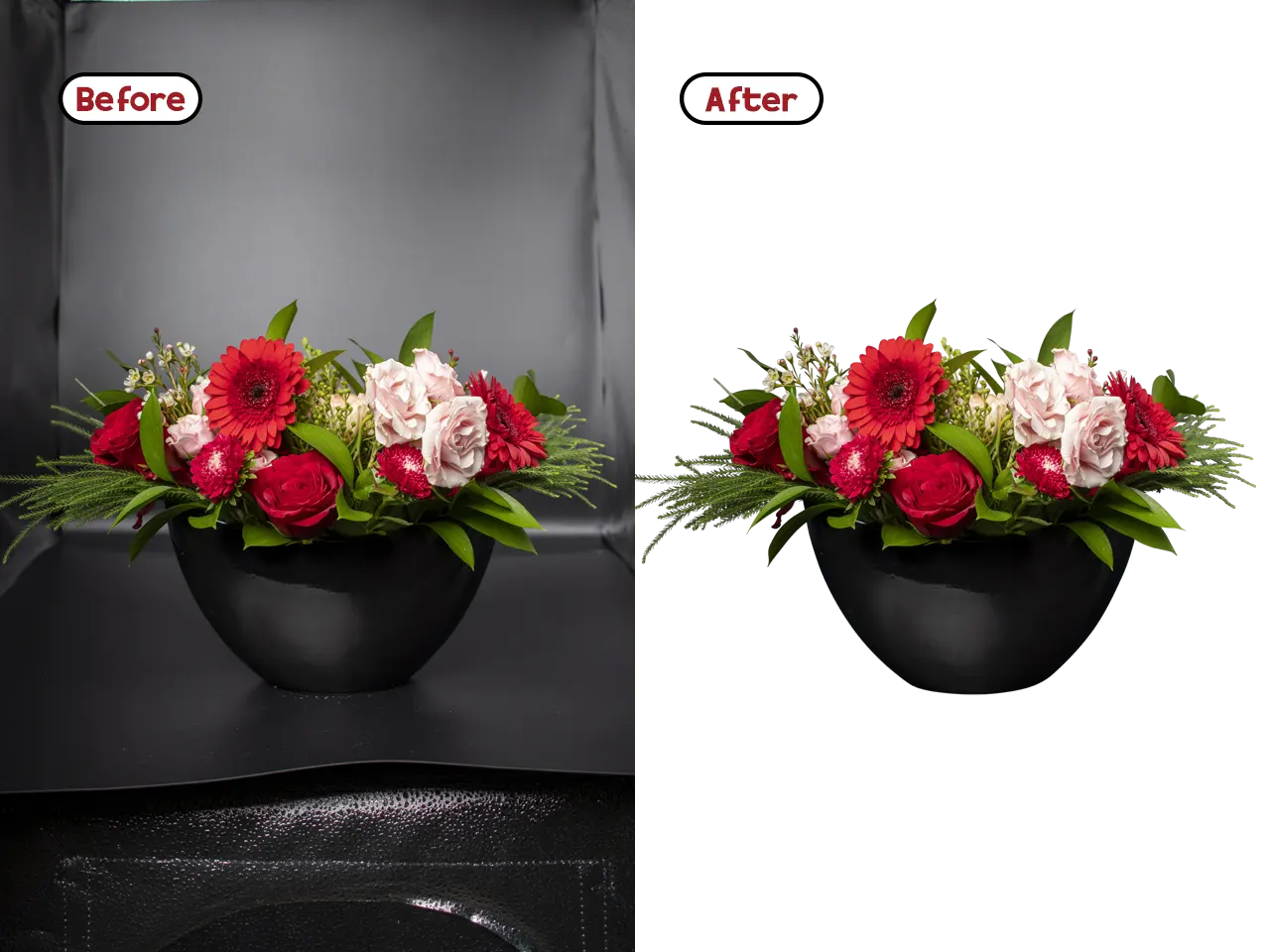 clipping path flowers and remove background services graphinery