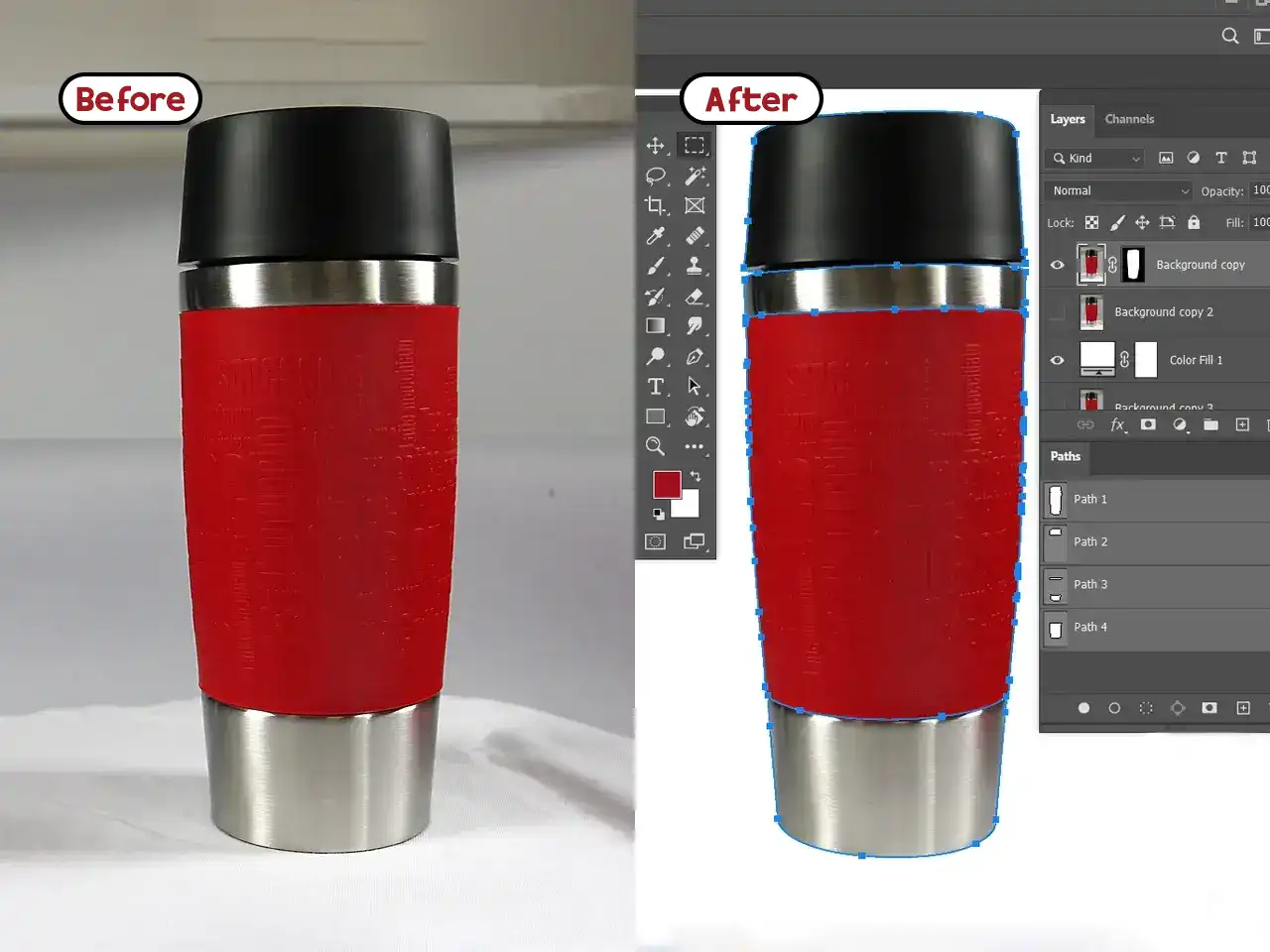 product Multiple Clipping Path services in photoshop graphinery